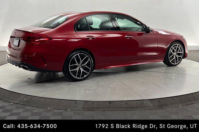 used 2024 Mercedes-Benz C-Class car, priced at $52,095