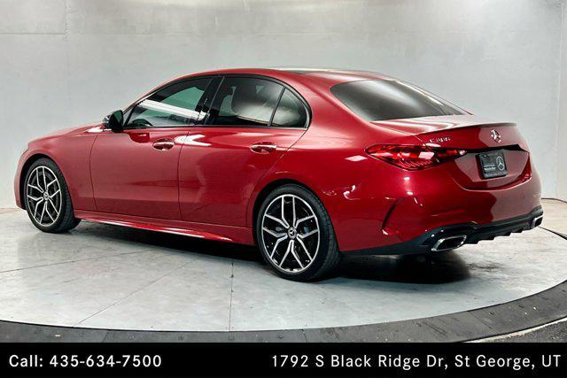 used 2024 Mercedes-Benz C-Class car, priced at $52,095