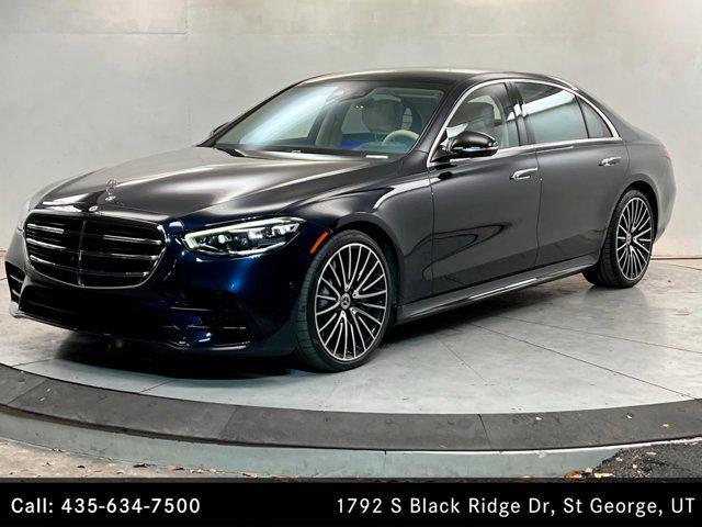 used 2022 Mercedes-Benz S-Class car, priced at $76,200