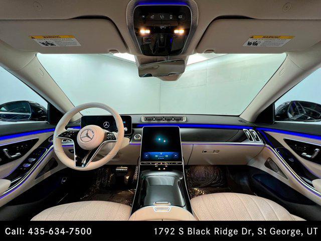used 2022 Mercedes-Benz S-Class car, priced at $75,100