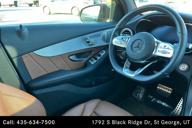 used 2021 Mercedes-Benz GLC 300 car, priced at $42,500