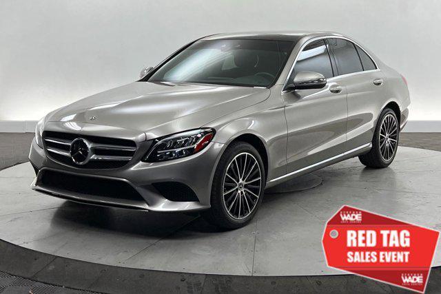 used 2021 Mercedes-Benz C-Class car, priced at $33,550