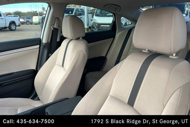 used 2017 Honda Civic car, priced at $17,100