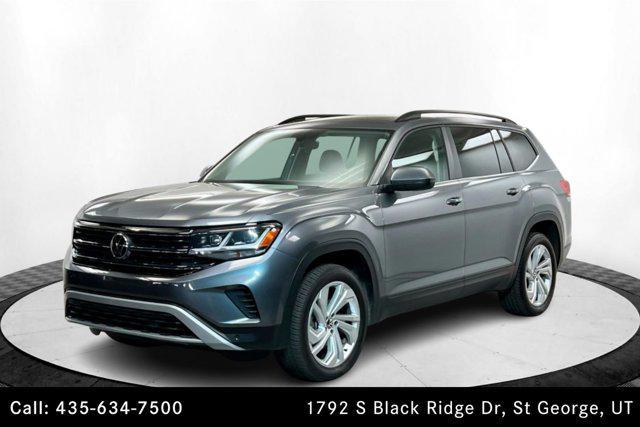 used 2021 Volkswagen Atlas car, priced at $25,830