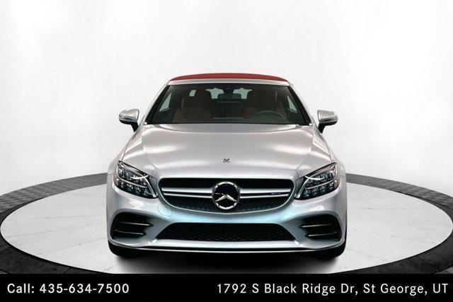 used 2021 Mercedes-Benz AMG C 43 car, priced at $47,000