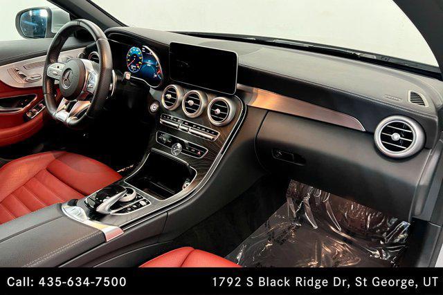 used 2021 Mercedes-Benz AMG C 43 car, priced at $47,000