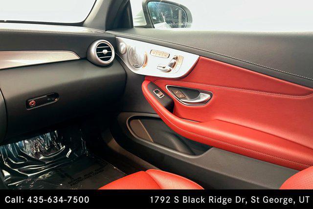 used 2021 Mercedes-Benz AMG C 43 car, priced at $47,000