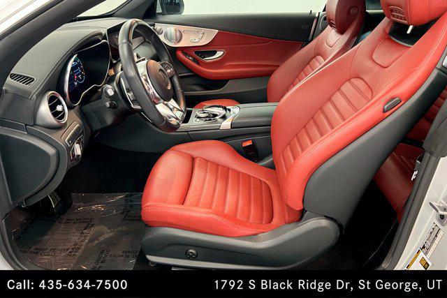 used 2021 Mercedes-Benz AMG C 43 car, priced at $47,000