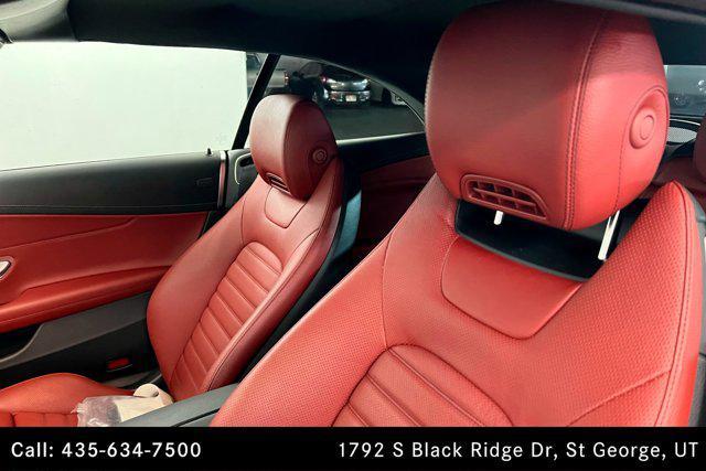 used 2021 Mercedes-Benz AMG C 43 car, priced at $47,000
