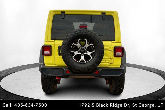 used 2022 Jeep Wrangler Unlimited car, priced at $36,995