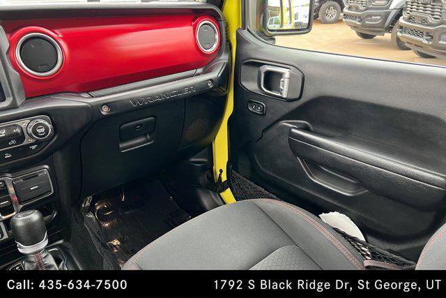 used 2022 Jeep Wrangler Unlimited car, priced at $36,995