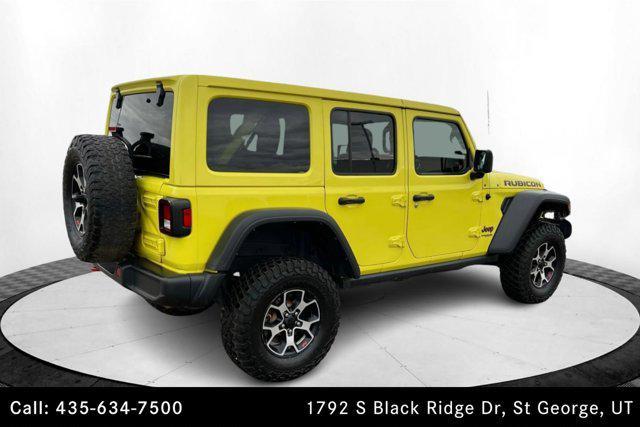 used 2022 Jeep Wrangler Unlimited car, priced at $36,995
