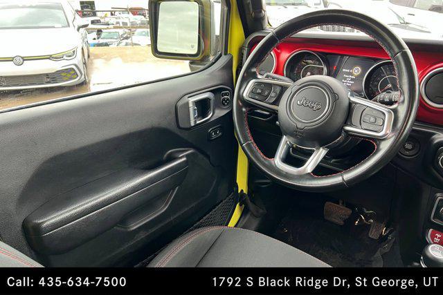 used 2022 Jeep Wrangler Unlimited car, priced at $36,995