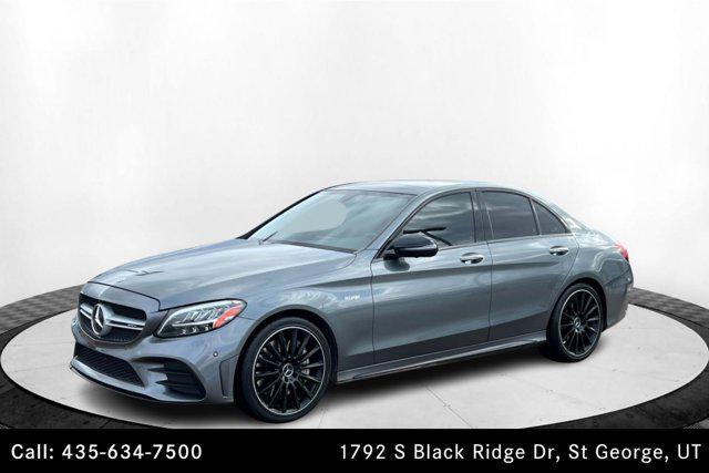 used 2020 Mercedes-Benz AMG C 43 car, priced at $38,000