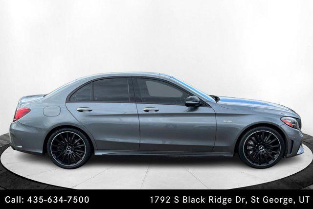 used 2020 Mercedes-Benz AMG C 43 car, priced at $35,248