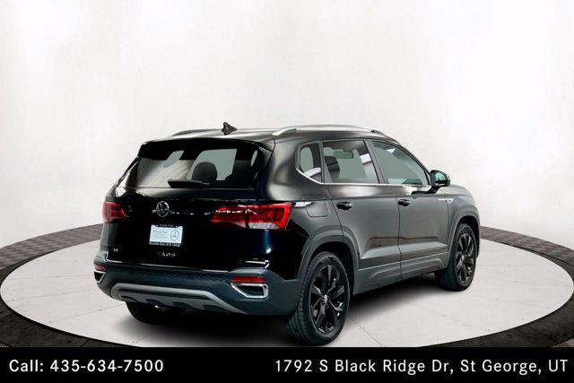 used 2022 Volkswagen Taos car, priced at $19,500