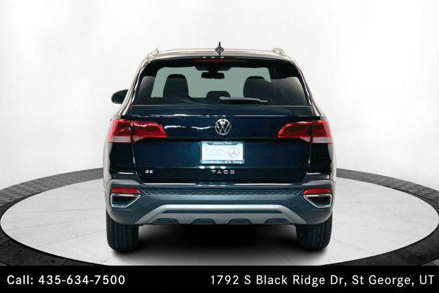 used 2022 Volkswagen Taos car, priced at $19,500