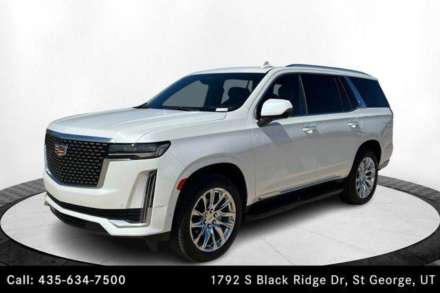 used 2021 Cadillac Escalade car, priced at $54,998