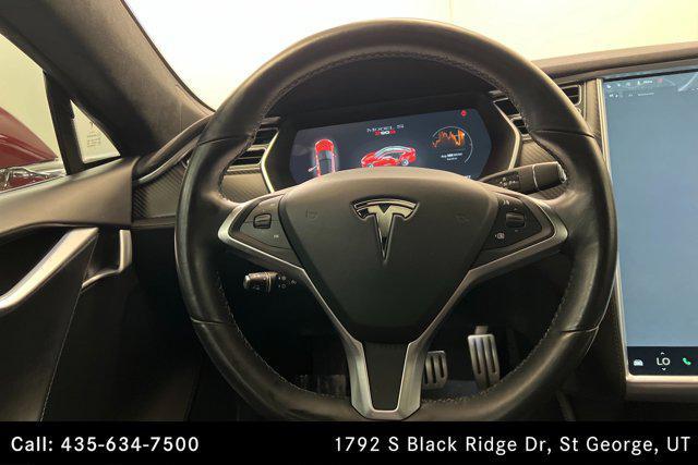 used 2015 Tesla Model S car, priced at $24,000