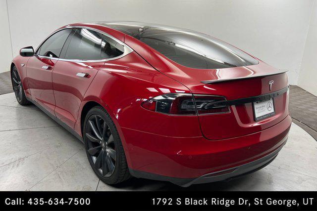 used 2015 Tesla Model S car, priced at $24,000