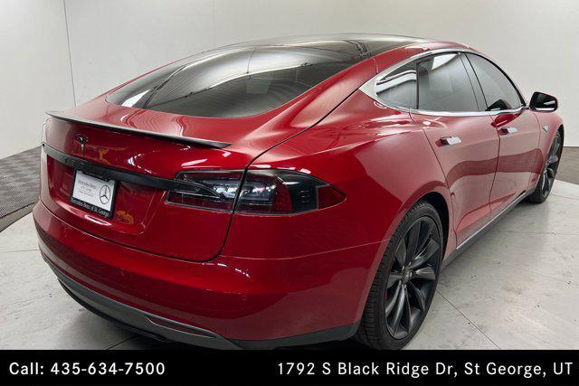 used 2015 Tesla Model S car, priced at $24,000