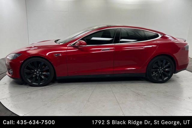 used 2015 Tesla Model S car, priced at $24,000