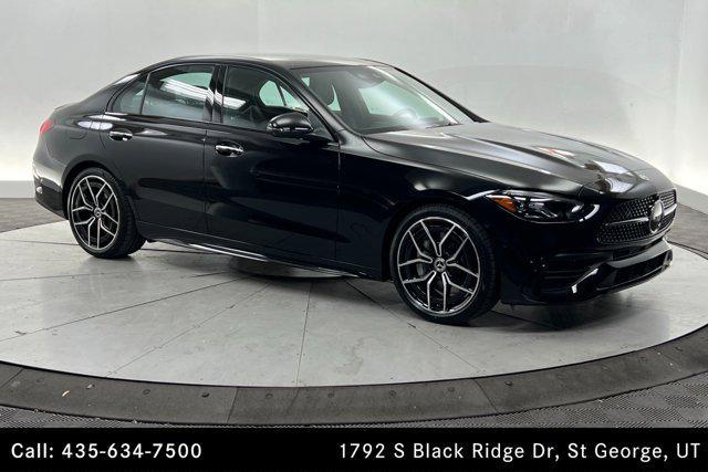 used 2024 Mercedes-Benz C-Class car, priced at $52,648