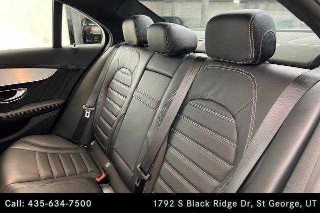 used 2020 Mercedes-Benz AMG C 43 car, priced at $44,500