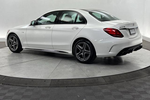 used 2020 Mercedes-Benz AMG C 43 car, priced at $47,000