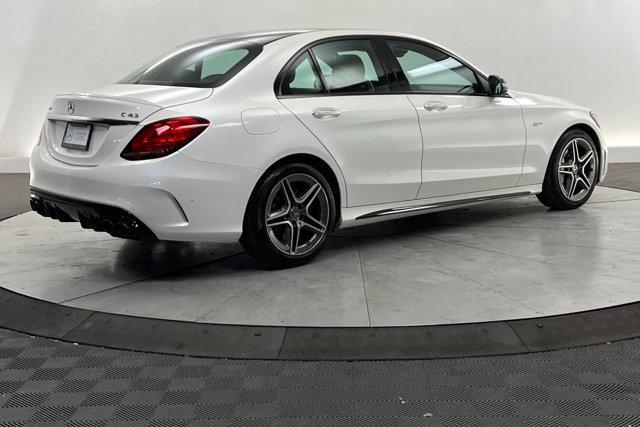 used 2020 Mercedes-Benz AMG C 43 car, priced at $47,000