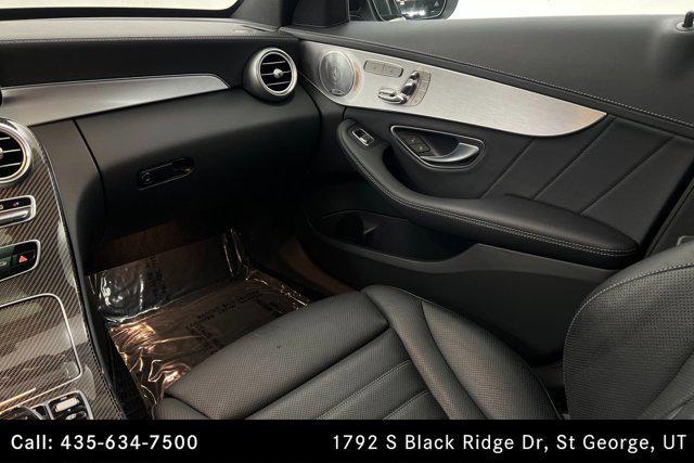 used 2020 Mercedes-Benz AMG C 43 car, priced at $44,500