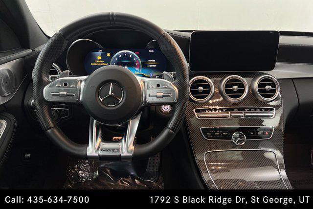 used 2020 Mercedes-Benz AMG C 43 car, priced at $44,500