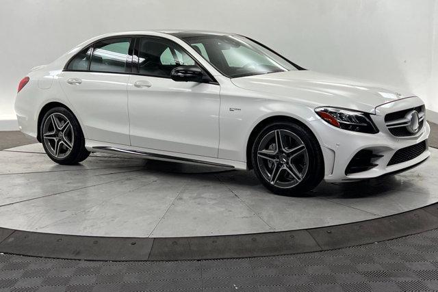 used 2020 Mercedes-Benz AMG C 43 car, priced at $47,000