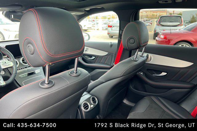 used 2021 Mercedes-Benz AMG GLC 43 car, priced at $47,500