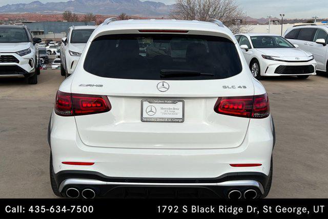 used 2021 Mercedes-Benz AMG GLC 43 car, priced at $47,500