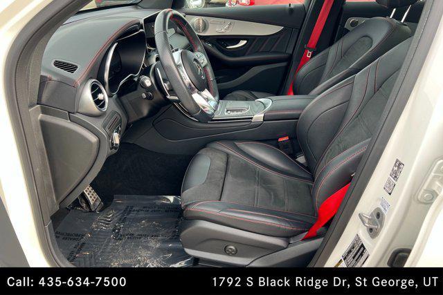 used 2021 Mercedes-Benz AMG GLC 43 car, priced at $47,500