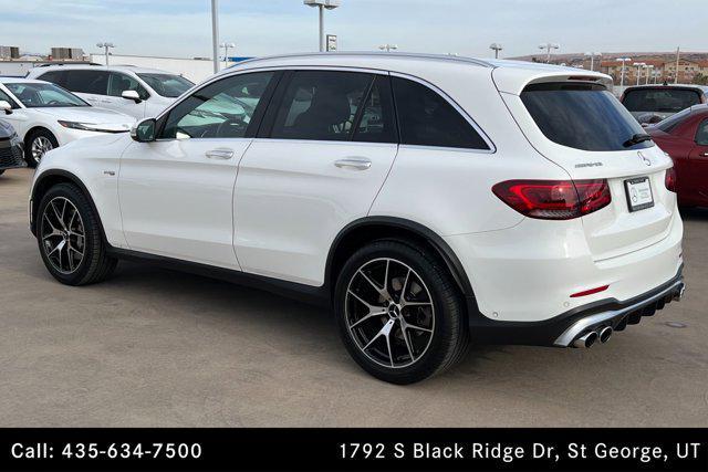 used 2021 Mercedes-Benz AMG GLC 43 car, priced at $47,500