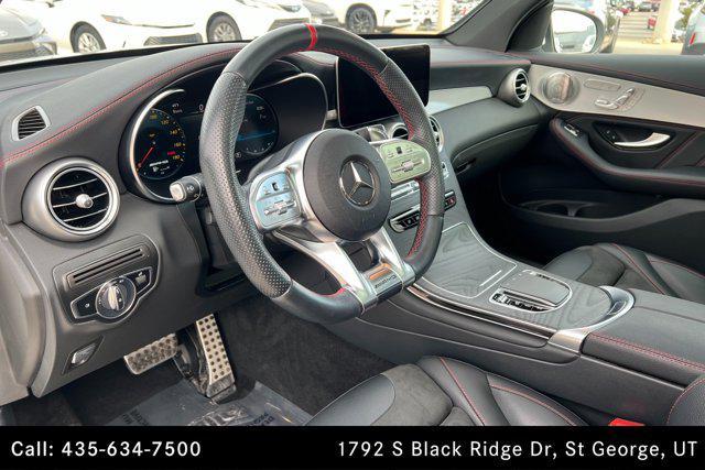 used 2021 Mercedes-Benz AMG GLC 43 car, priced at $47,500