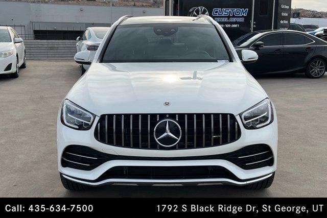 used 2021 Mercedes-Benz AMG GLC 43 car, priced at $47,500