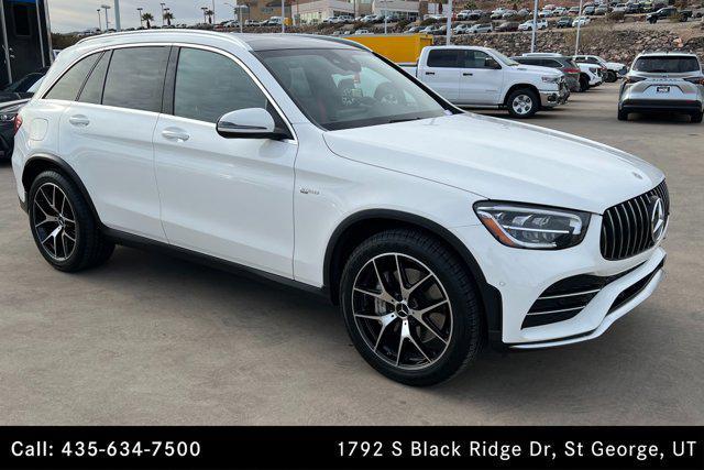 used 2021 Mercedes-Benz AMG GLC 43 car, priced at $47,500