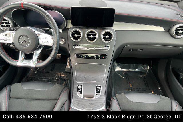 used 2021 Mercedes-Benz AMG GLC 43 car, priced at $47,500