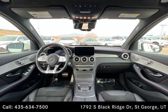 used 2021 Mercedes-Benz AMG GLC 43 car, priced at $47,500