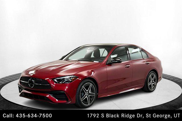 new 2025 Mercedes-Benz C-Class car, priced at $62,995