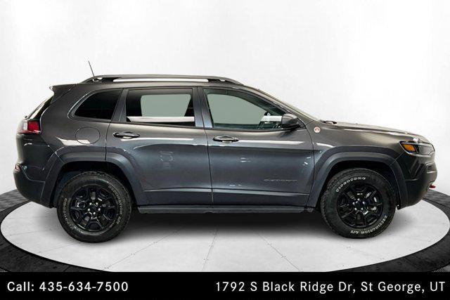 used 2021 Jeep Cherokee car, priced at $25,512