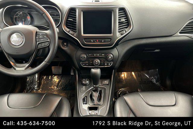 used 2021 Jeep Cherokee car, priced at $25,512