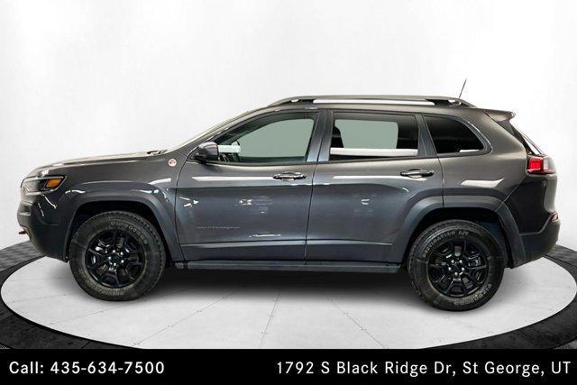 used 2021 Jeep Cherokee car, priced at $25,512