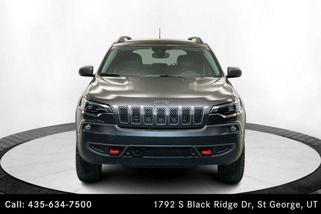 used 2021 Jeep Cherokee car, priced at $25,512