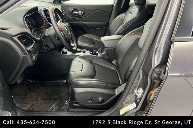 used 2021 Jeep Cherokee car, priced at $25,512