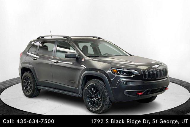 used 2021 Jeep Cherokee car, priced at $25,512