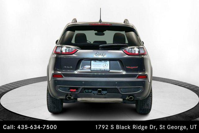 used 2021 Jeep Cherokee car, priced at $25,512